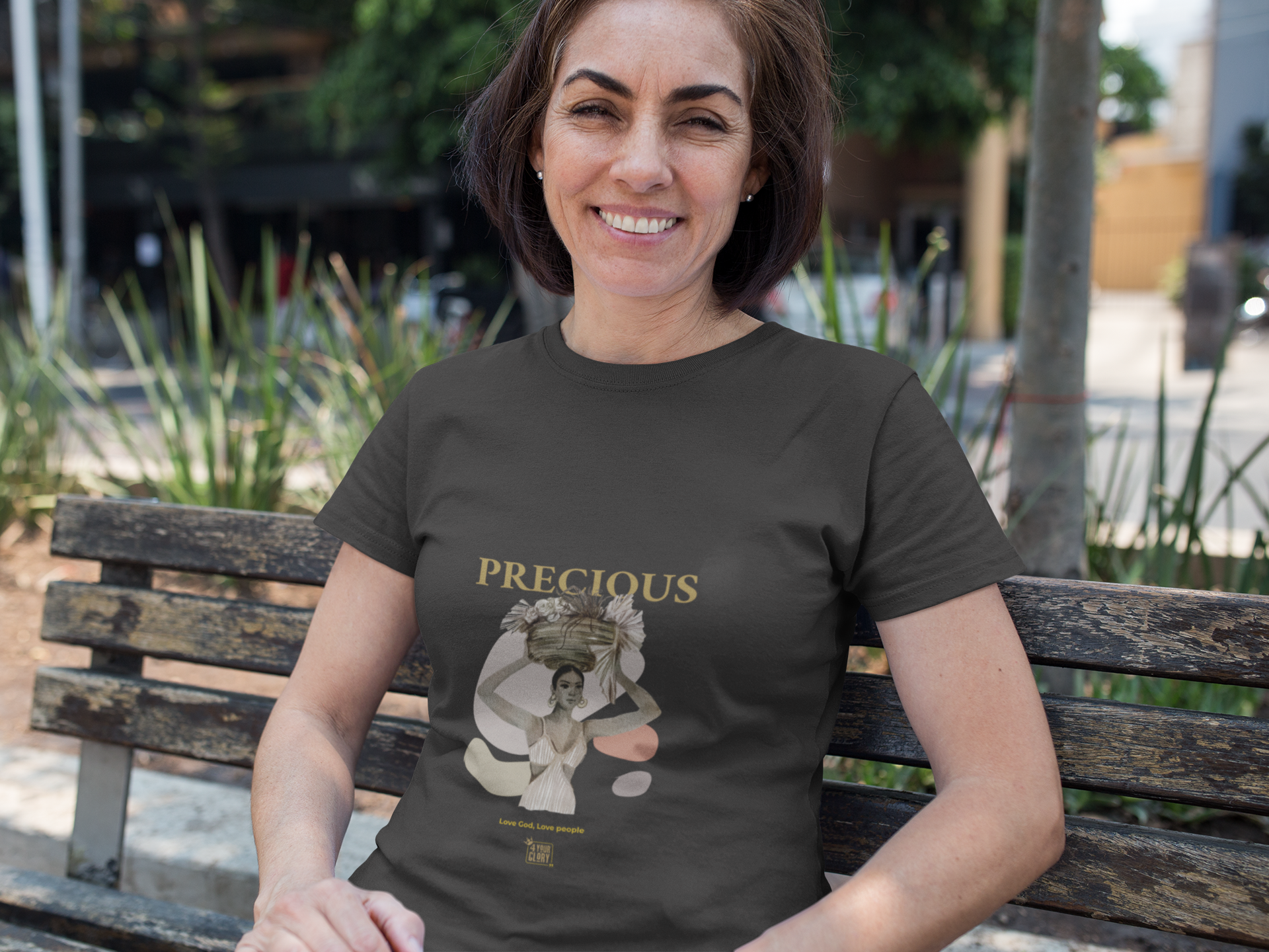 4YG - T-shirt Precious Femme - Valiant