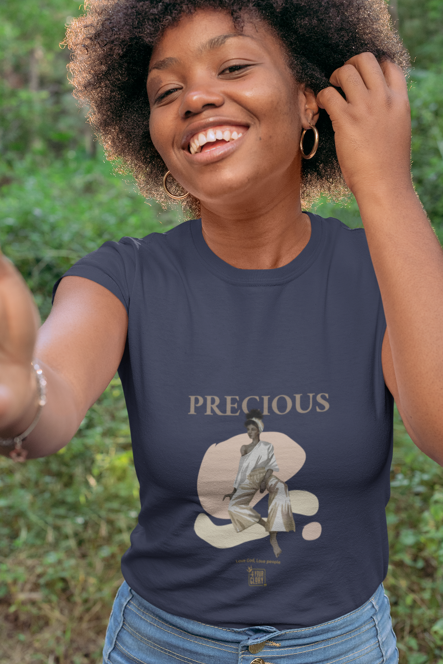 4YG - T-shirt Precious Femme - Beauty